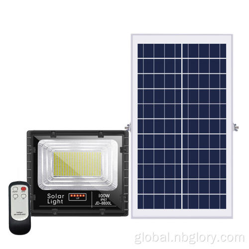 12V Solar Panel IP65 Waterproof Outdoor SMD 25W 40W 60W 100W 200W 300W 500W 1000W Garden Solar LED Light Solar Energy Projection Lamp Supplier